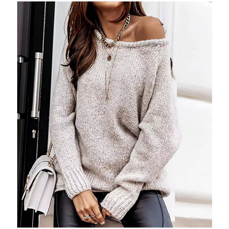 Pull épaule dénudée Zélie — vue 1