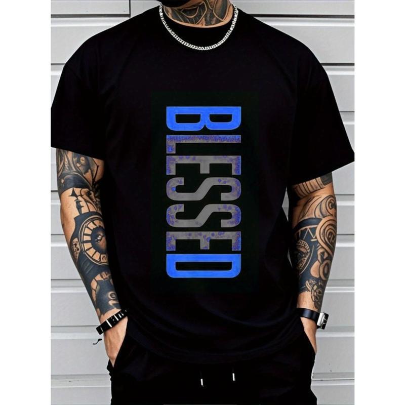 T-shirt col rond grandes tailles noir — vue portée de face