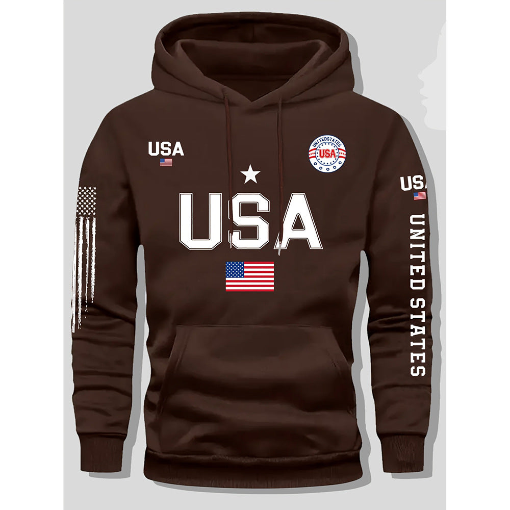 Sweat à capuche et motifs