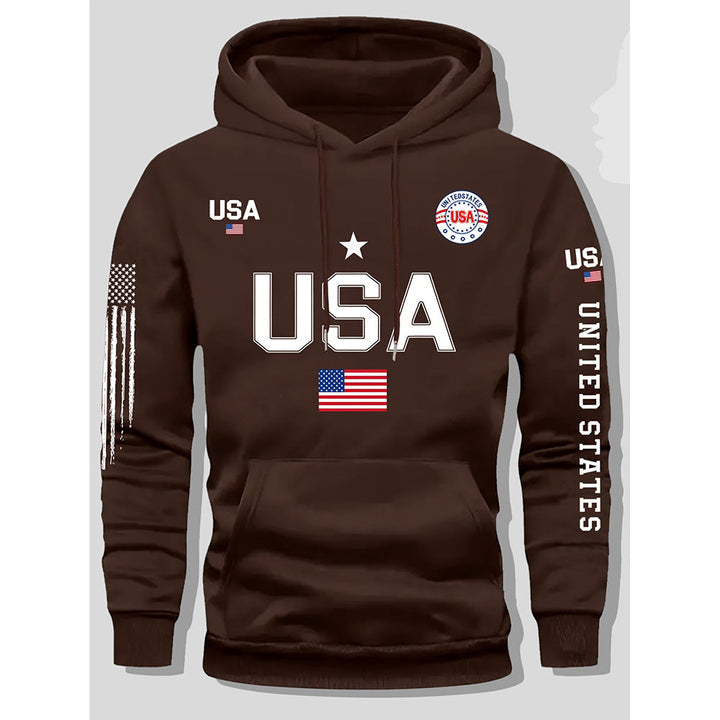 Sweat à capuche et motifs