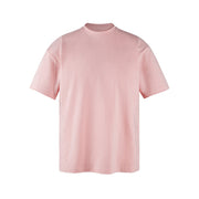 T-shirt uni rose, vue produit de face