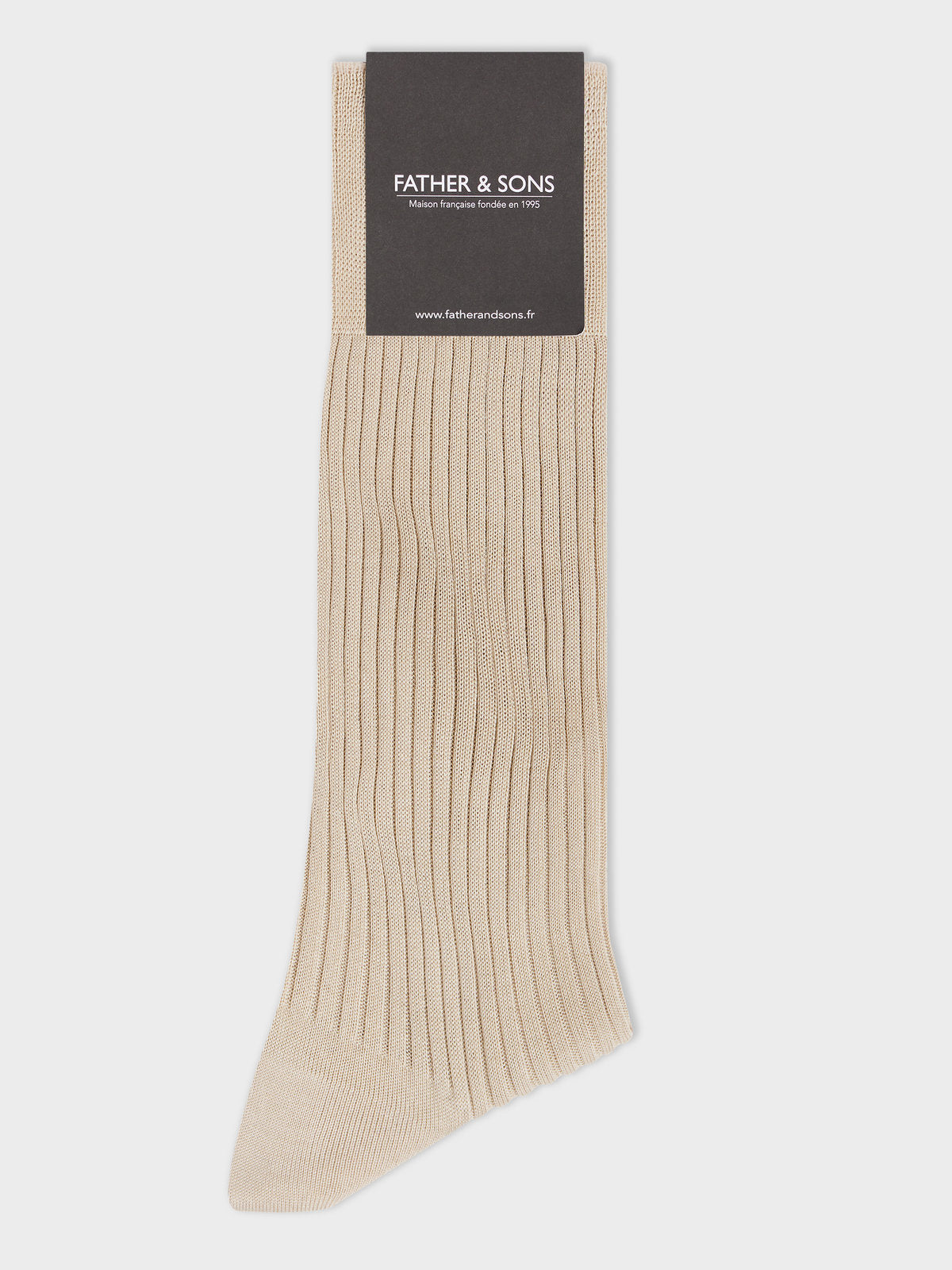 Chaussettes beige confort
