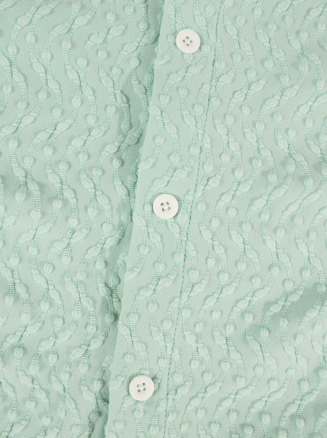 Chemise unie à manches courtes — vue complémentaire du produit.