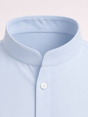 Ensemble chemise col montant manches longues — détail