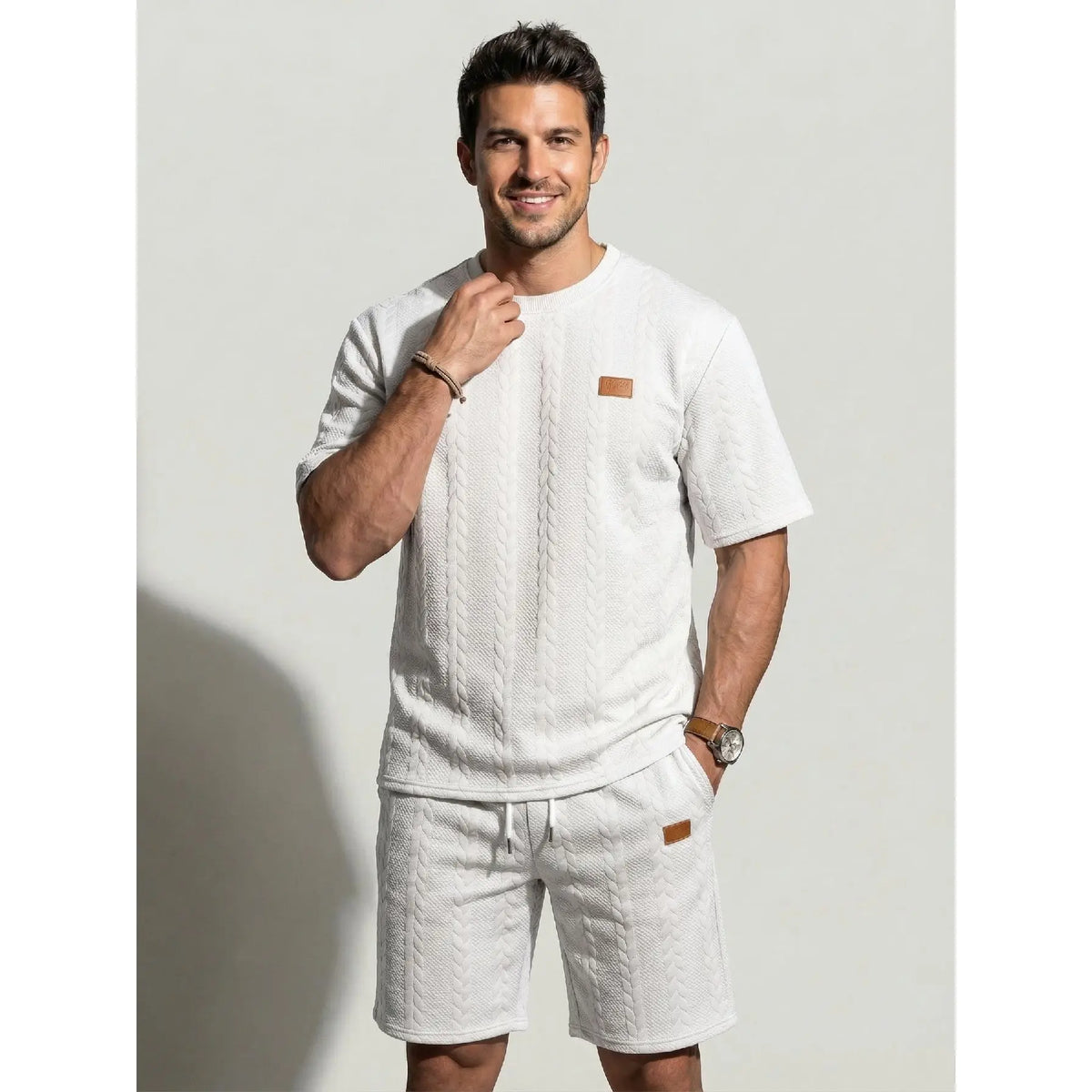Ensemble t-shirt short cinq coloris