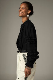 Blouse à dentelle