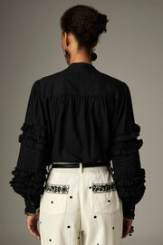 Blouse à dentelle