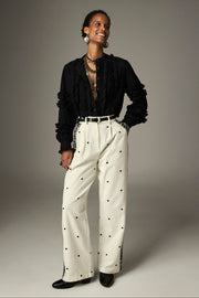 Blouse à dentelle