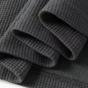 Ensemble sport gaufré — gros plan de la texture gaufrée du tissu