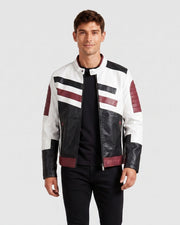 Veste col montant poches zip