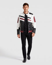 Veste col montant poches zip