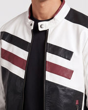 Veste col montant poches zip