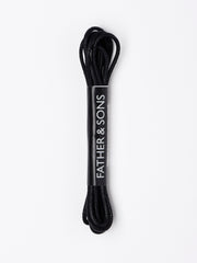 Lacets noirs pour chaussures