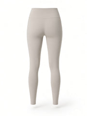 Legging sculptant beige, pièce seule, vue de dos