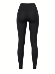 Legging sculptant noir, pièce seule, vue de dos