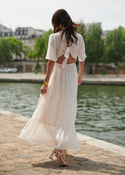Robe ivoire Sienna