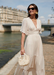 Robe ivoire Sienna