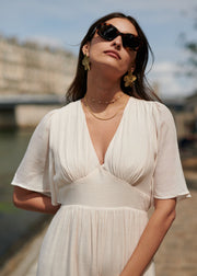Robe ivoire Sienna