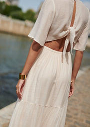 Robe ivoire Sienna