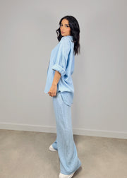 Ensemble ample en mousseline