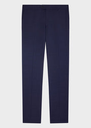 Pantalon bleu marine — pièce isolée, vue de face