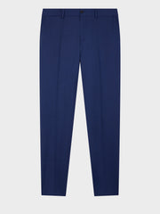 Pantalon regular bleu indigo — pièce isolée, vue de face