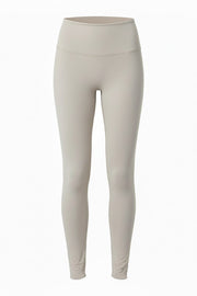 Legging sculptant beige, pièce seule, vue de face